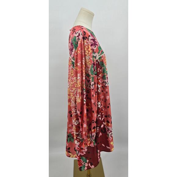 Umgee Feeling Compelled Mauve Pink Mixed Print Dress – Size 1XL - Picture 2 of 8